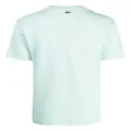 Lacoste Signature-embroidered cotton T-shirt - Blue
