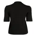 Lacoste logo-patch cotton polo shirt - Black