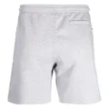 Lacoste logo-print cotton track shorts - Grey