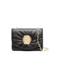 Karl Lagerfeld small K/Stamp leather crossbody bag - Black