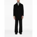 Kiton double-breasted cashmere coat - Black