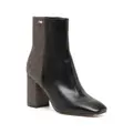 Michael Kors Perla 85mm monogram-pattern boots - Black