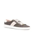 Michael Kors Irving monogram-pattern sneakers - Brown
