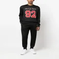 Alexander McQueen woven logo-detail sweatshirt - Black