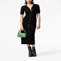 Altuzarra Hestia short-sleeve midi dress - Black