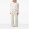 Giambattista Valli semi-sheer cotton-blend jacket - White