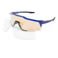 100% Eyewear SPEEDCRAFT® oversized-frame sunglasses - Blue