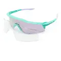 100% Eyewear SPEEDCRAFT® oversized-frame sunglasses - Green