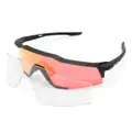 100% Eyewear SPEEDCRAFT® oversized-frame sunglasses - Black