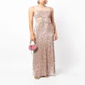 Jenny Packham Nixie sequinned tulle gown - Pink