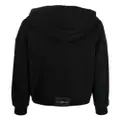 John Richmond Isamu logo-print hoodie - Black