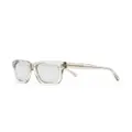 Linda Farrow square frame sunglasses - Metallic