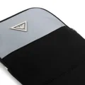 Emporio Armani logo-plaque phone bag - Black