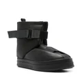 Rick Owens buckled leather ankle boots - Black