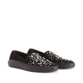 Giuseppe Zanotti Afelia crystal-embellished loafers - Black