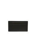 Bally striped-edge leather cardholder - Black