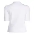 Lacoste logo-embroidered cotton polo shirt - White