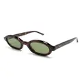 Retrosuperfuture Marzo oval-frame sunglasses - Brown