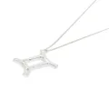 Jil Sander zodiac-pendant chain necklace - Silver