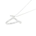 Jil Sander zodiac-pendant silver necklace