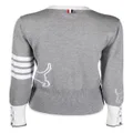 Thom Browne Hector Icon knitted jumper - Grey