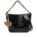 Stella McCartney crocodile-effect faux-leather tote bag - Black