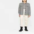 Jil Sander oversized shirt jacket - Grey