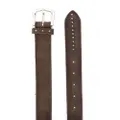 Boglioli stud-embellished buckle belt - Brown