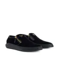 Giuseppe Zanotti Conley velvet slippers - Black