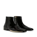 Giuseppe Zanotti GZ Flash patent-finish boots - Black