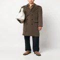 Boglioli double-breasted cashmere coat - Brown