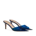 Gianvito Rossi Elle 85mm point-toe mules - Blue