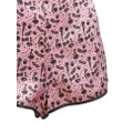 Fleur Du Mal Carnival-print silk pyjama short - Pink