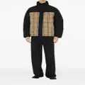 Burberry Vintage check-pattern reversible padded jacket - Black