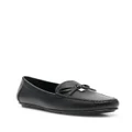 Michael Kors round toe loafers - Black