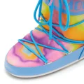 Moon Boot Icon tie-dye padded boots - Blue