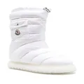 Moncler Gaia padded snow boots - White