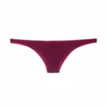 Oséree glitter low-rise bikini bottoms - Pink