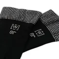 Wolford x Sergio Rossi crystal-studded socks - Black