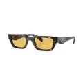 Prada Eyewear tortoiseshell-effect square sunglasses - Brown