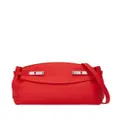 Ferragamo Hug pouch leather bag - Red