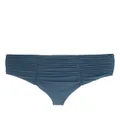 Marysia ruched bikini bottoms - Blue