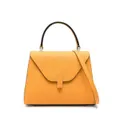 Valextra Iside leather tote bag - Orange