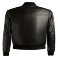 Bally zip-up leather bomber jacket - Black