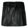 DKNY mid-rise wrap miniskirt - Black