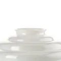 Venini Deco glass vase - White