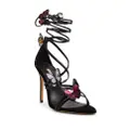 Sophia Webster Vanessa 115mm butterfly sandals - Black