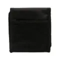Yohji Yamamoto logo-embroidered pouch bag - Black
