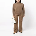 JOSEPH high-waisted tailored trousers - Brown