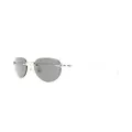 Montblanc round-frame sunglasses - Silver